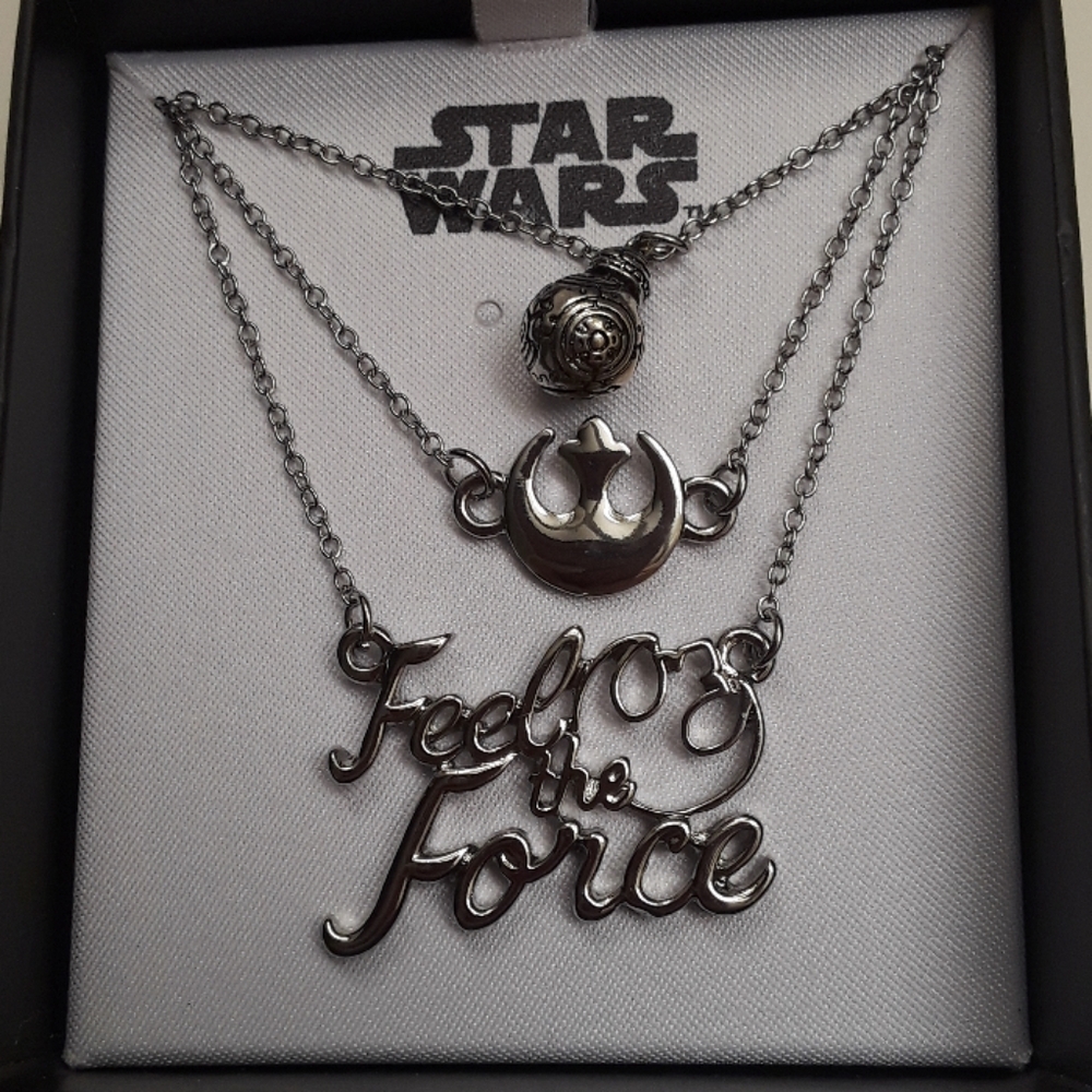 Star Wars Resistance Silver Tiered Necklace - Picture 6 of 8